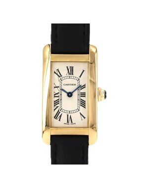 Cartier Tank American SM YG Quartz Watch